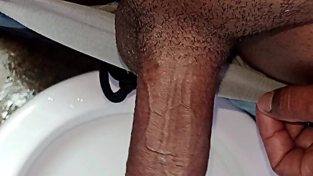 Masturbation bathroom