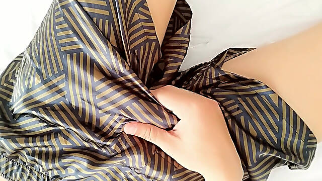 Looking Inside an Underwear to Bed