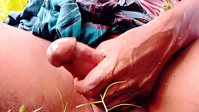 Wanted to fuck while cutting grass