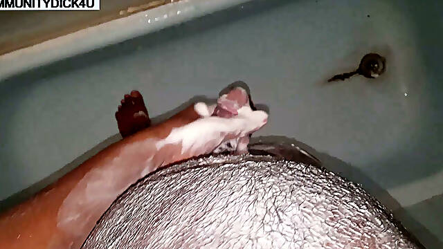 Naked In The Shower. Dont drop the soap.