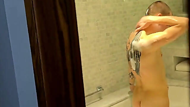 Excited When He Saw His Naked Stepcousin in the Bathroom and Fucked Him