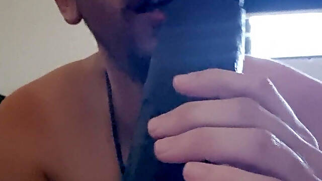 Bbc dildo suck and dirty talk