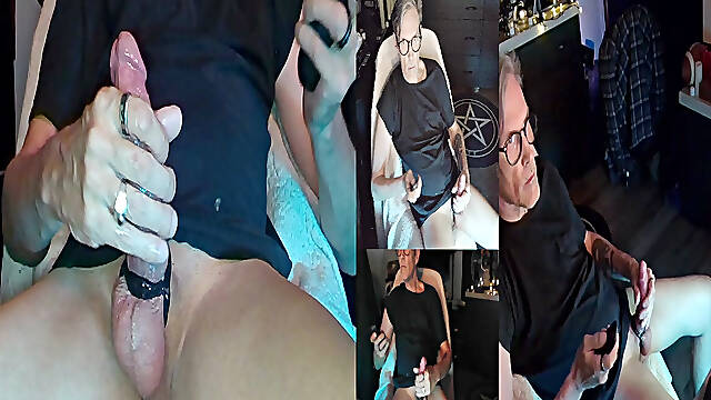 Part 1 Stroking in the office