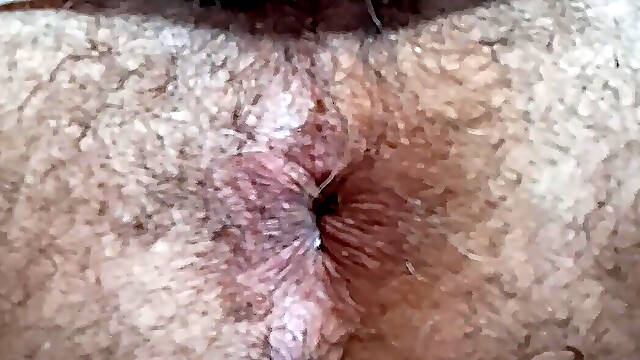 Asshole in the foreground