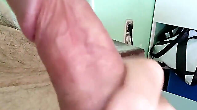 Touching My Beautiful Cock