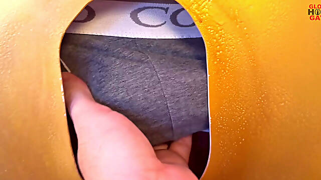 XXL cock on my gloryhole