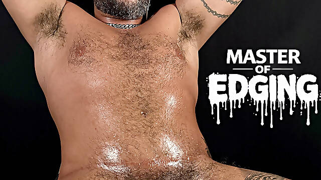 Oiling up and Working Marcos Dick