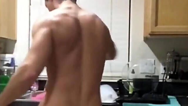 Soapy Dance While Doing the Dishes