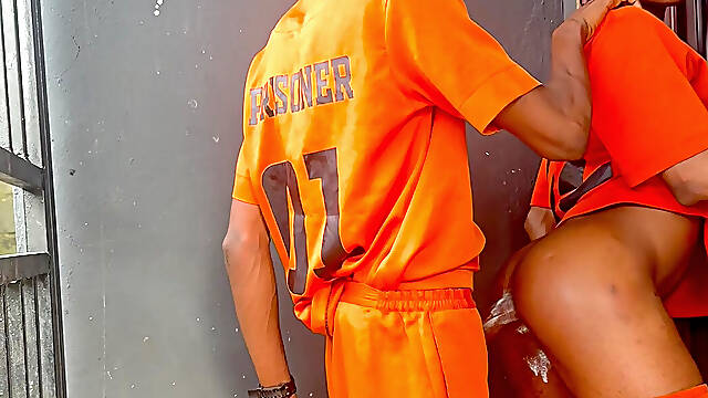 This Two Prisoners Couldnt Stop Kissing Their Self