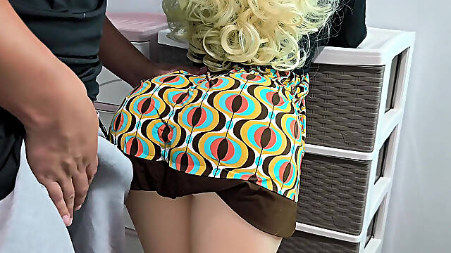 My cute big-ass neighbor lets me fuck her in her house (AI-Generated) (Realistic Sex Doll) (Over 18)
