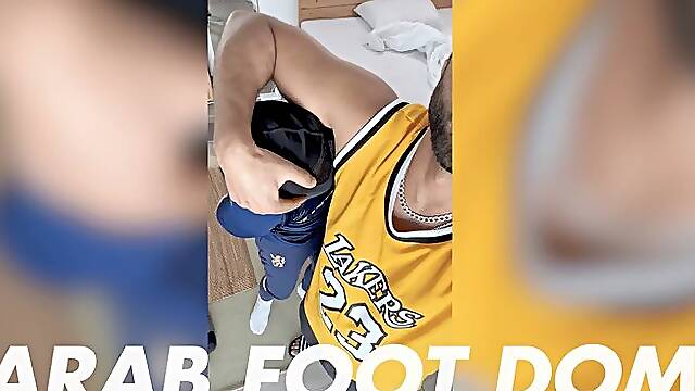 Arab Master Sweaty Armpits Domination