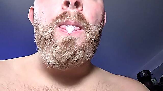 Spitting on your face until you cum