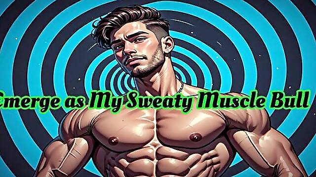 Emerge as My Sweaty Muscle Bull