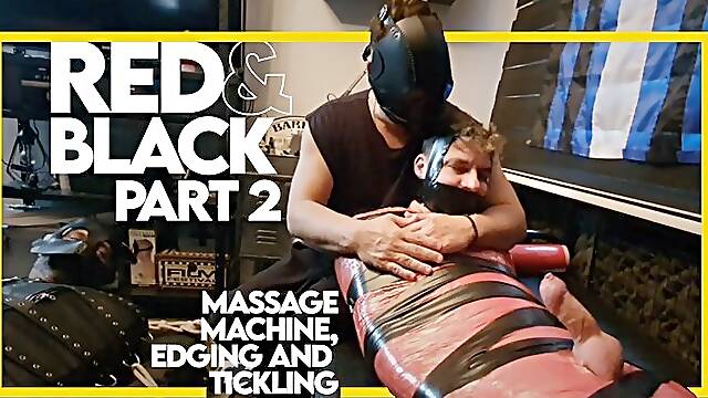 Double Master Mummification - Part 2 (1080p) Gay Bondage - Mummification - Tape Bondage - Master - Slave - Leather - Plastic - BDSM - C4SBondage26