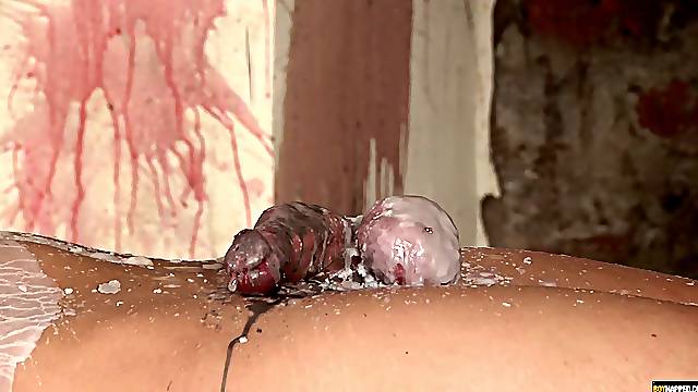 HD video of a dirty mature man sucking a dick of his male slave