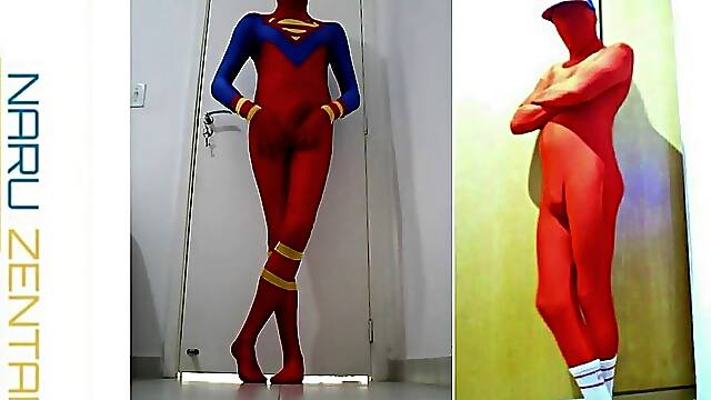 Have joy in Superman Zentai Suit