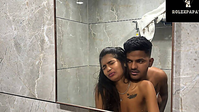 The Guy Had Great Sex with the Girlthey Went From the Bathroom to the Bed