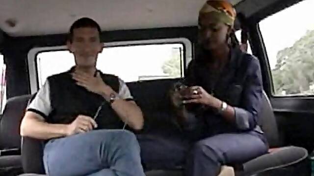 Dude gets tricked into gay sex in back of the van. HD video